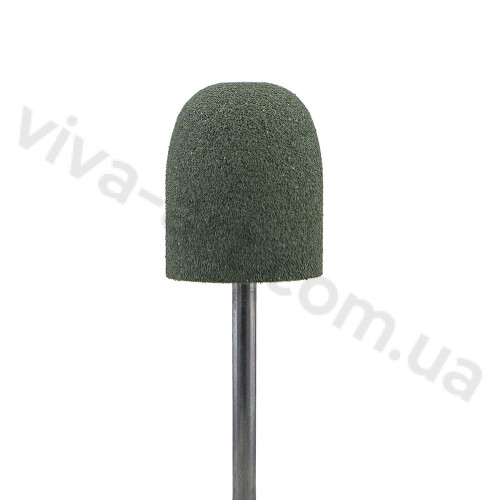 Полірувальник для педикюру I етап, 14 мм, зелений, Diaswiss (Швейцарія)