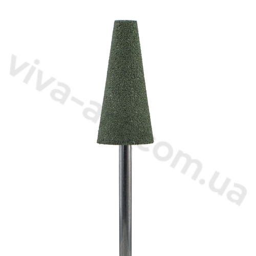 Полірувальник для педикюру I етап, 10 мм, зелений, Diaswiss (Швейцарія)