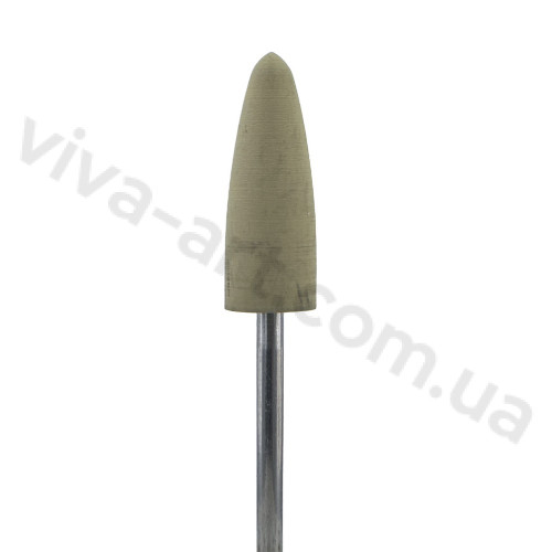 Силіконовий полірувальник до блиску, 7 мм, оливковий, Diaswiss (Швейцарія)