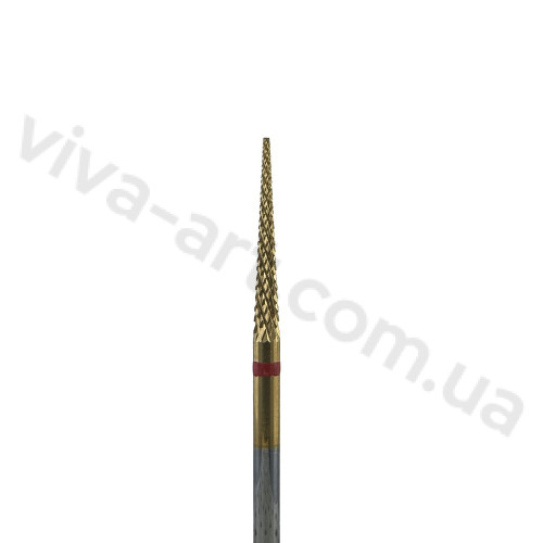 Фреза конус усічений, нітрид титанове покриття, дрібна насічка, 2.3 мм, Diaswiss (Швейцарія)