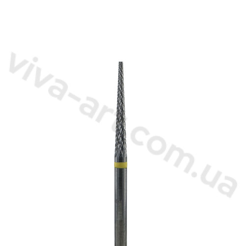 Фреза конус тонкий усеченный, супер мелкая насечка, 2.3 мм, Diaswiss (Швейцария)