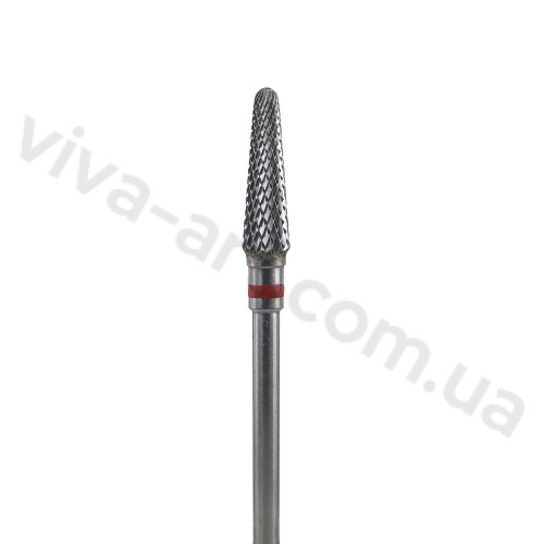 Фреза конус закругленный, мелкая насечка, 4 мм, Diaswiss (Швейцария)