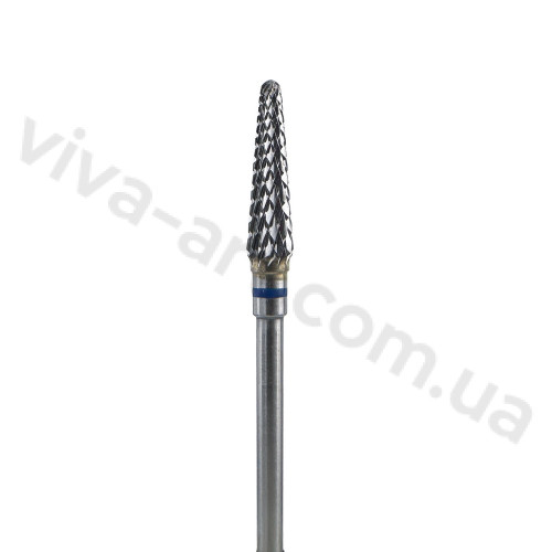 Фреза конус звужений, велика насічка, 4 мм, Diaswiss (Швейцарія)