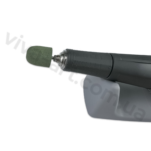 Полірувальник для педикюру I етап, 14 мм, зелений, Diaswiss (Швейцарія)