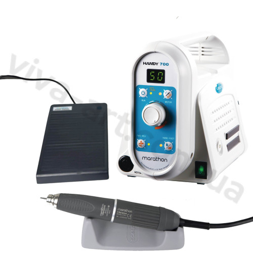 Потужний фрезер з безщітковим двигуном для педикюру Handy 700 / BM50M, до 50000 об / хв. Потужність 230W. ОРИГІНАЛ