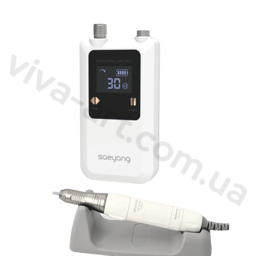 Портативний фрезер для манікюру і корекції - K-30S /SDE-BS30S до 30000 об./хв.