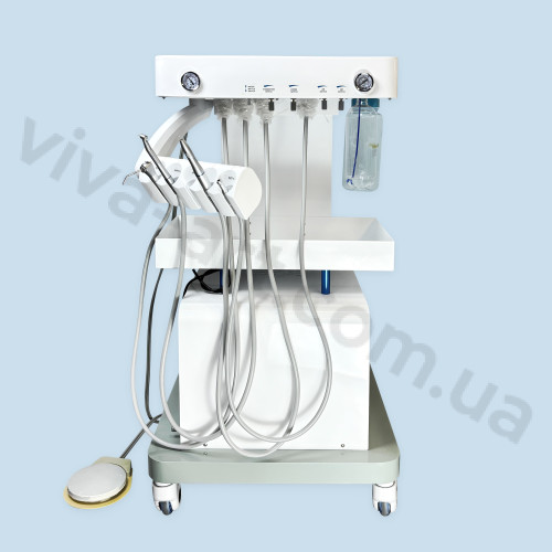 Турбинная установка со встроенным спреем, компрессором и турбинным наконечником на 300000 об./мин.