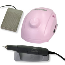 Фрезер для манікюру Marathon-3 Champion New рожевый з ручкою H37L1 35000 об./хв. 45вт з педаллю