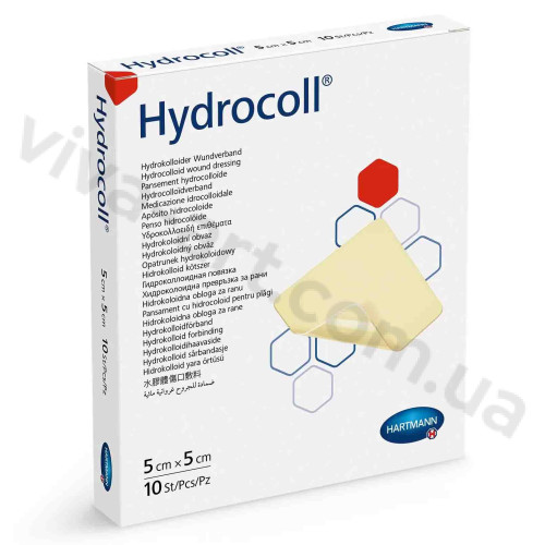 Повязка гидроколлоидная Hydrocoll® / Гидроколл 5см х 5см, 1шт