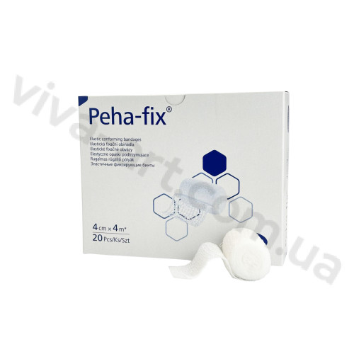 Бинт еластичний фіксуючий Peha-fix® / Пеха-фікс 4см х 4м
