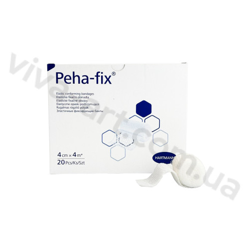 Бинт еластичний фіксуючий Peha-fix® / Пеха-фікс 4см х 4м