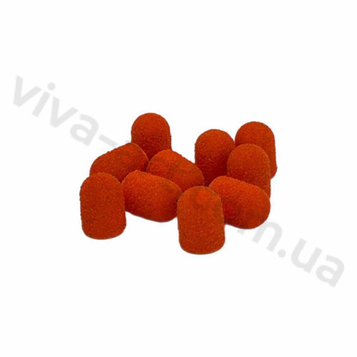 Абразивные колпачки 10 мм грубый абразив (80 гритов), 10 шт. Германия