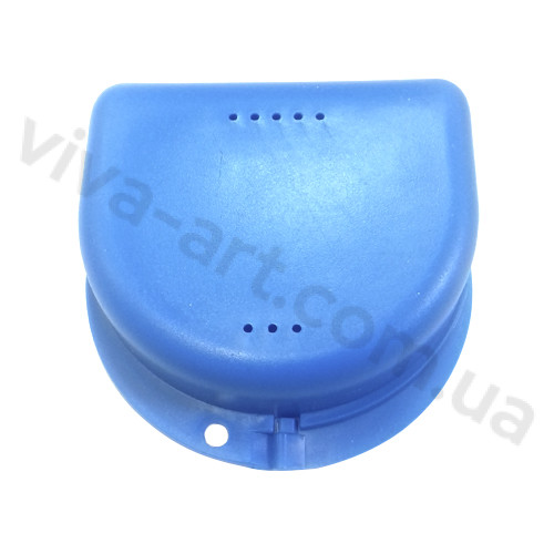 Коробка контейнер для зберігання ортезів (колір в асортименті) Голубий