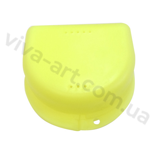 Коробка контейнер для зберігання ортезів (колір в асортименті) Жовтий