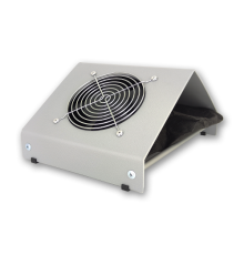 Nailtronic NT120 - Вытяжка для маникюра настольная, с мешком, Серая