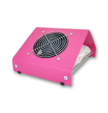 Nailtronic NT120 - Вытяжка для маникюра настольная, с мешком, Розовая