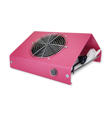 Nailtronic NT150 - Вытяжка для маникюра настольная, с мешком, Розовая