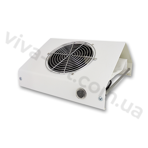 Nailtronic NT150 - Витяжка для манікюру настільна, з мішком, Біла