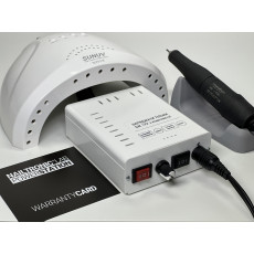 Повербанк комбинированный 2в1, для фрезера и УФ лампы Power station Кombi (PS30-9k)