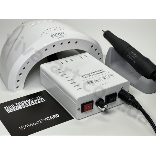 Повербанк комбинированный 2в1, для фрезера и УФ лампы Power station Кombi (PS30-9k)