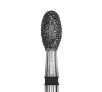 Насадка алмазна для турбінного наконечника у формі еліпсу супер груба абразивність