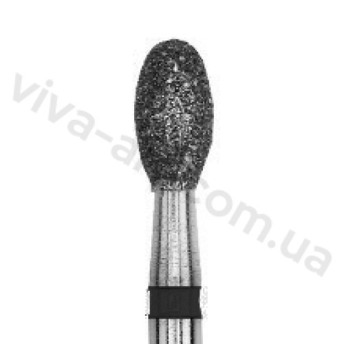Насадка алмазна для турбінного наконечника у формі еліпсу супер груба абразивність