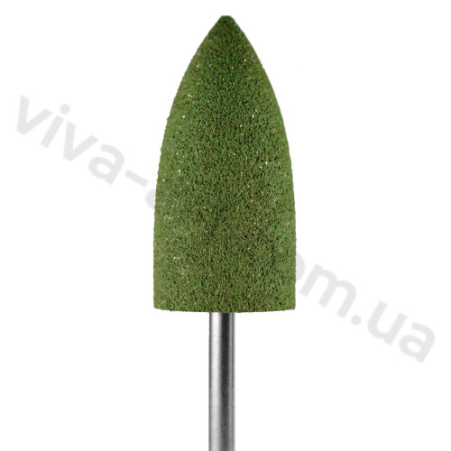 Полірувальник для педикюру I етап, 10 мм, зелений, Diaswiss (Швейцарія)