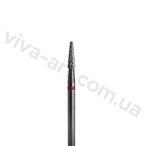 Фреза конус заокруглений, дрібна насічка, 2.3 мм, Diaswiss (Швейцарія)