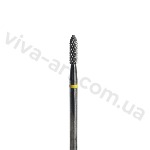 Фреза конус заостренный, супер мелкая насечка, 2.3 мм, Diaswiss (Швейцария)