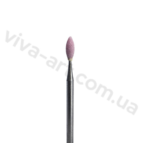 Камень свеча малый розовый, для маникюра, 2.5 мм, Meisinger (Германия)