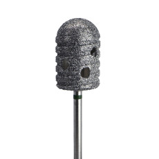 Алмазная насадка в форме колпачка для педикюра, средняя абразивность, 12 мм, Diaswiss (Швейцария)