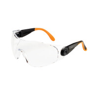 Очки защитные 529.00.05.11 покрытие от запотевания и царапин, регулировка скобок, Univet (Италия)