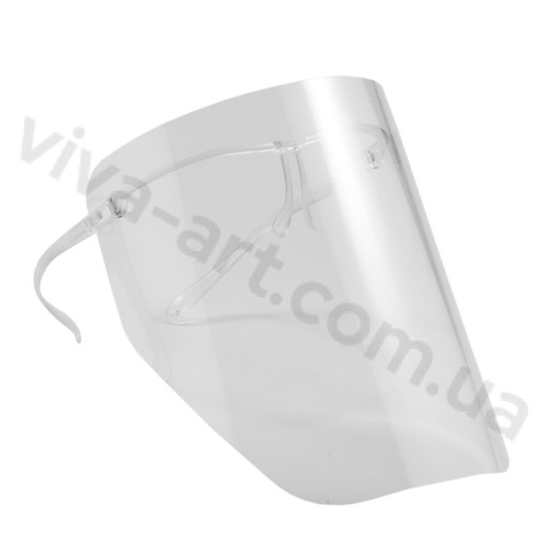 Щиток защитный 711 (комплект из пластиковой прозрачной оправы и 10 сменных экранов), Univet (Италия)