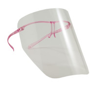 Щиток захисний 711 (комплект з пластикової рожевий оправи і 10 змінних екранів), Univet (Італія)