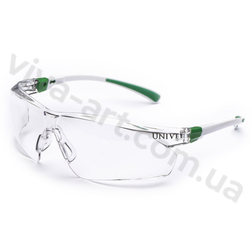 Очки защитные 506U.03.00.00 незапотевающие, покрытие от царапин, регулятор скобок Univet (Италия)