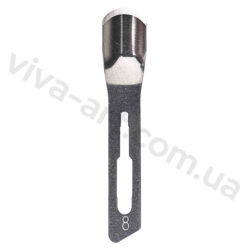 Стерильні порожнисті леза №8 з кріпленням стандарт №3, шт., Франція