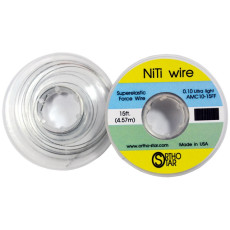 Титановая проволока моток 457 см, NiTi Wire, OrthoStar (США), диаметр на выбор