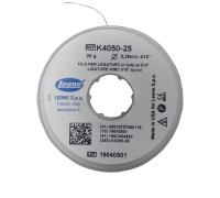 Нить стальная, мягкая для соединения системы ЗТО, круглого сечения, 20 м, Leone, диаметр на выбор