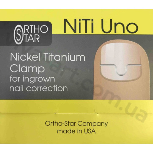 Нікель-титанова скоба NITI UNO, діаметр на вибір, шт