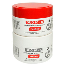 Двокомпонентний силікон Silicone DUO10, A+B, Shore A10 (середня жорсткість) 250+250 г, Fresco (Іспанія)
