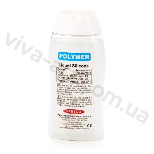 Жидкий C-силикон полупрозрачный, полутвердый А20, 250 г, Fresco (Испания)