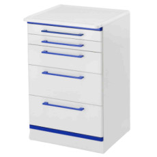 Мобильная тумбочка с ящиками и столешницей (Италия)