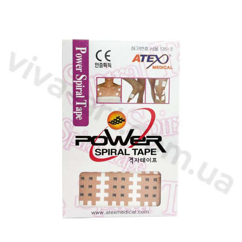 Крос тейп бежевий Atex (розміри в асортименті)